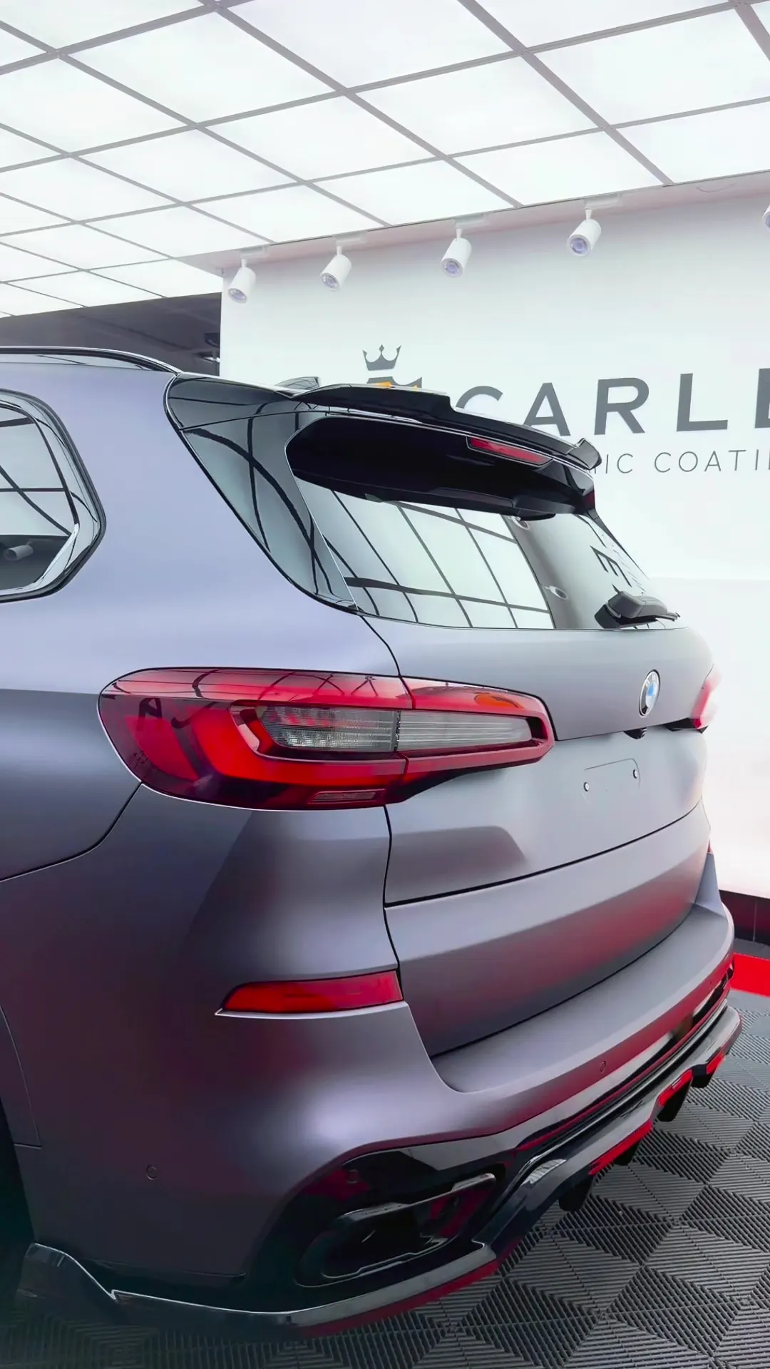 BMW X5 — PPF couleur — arrière