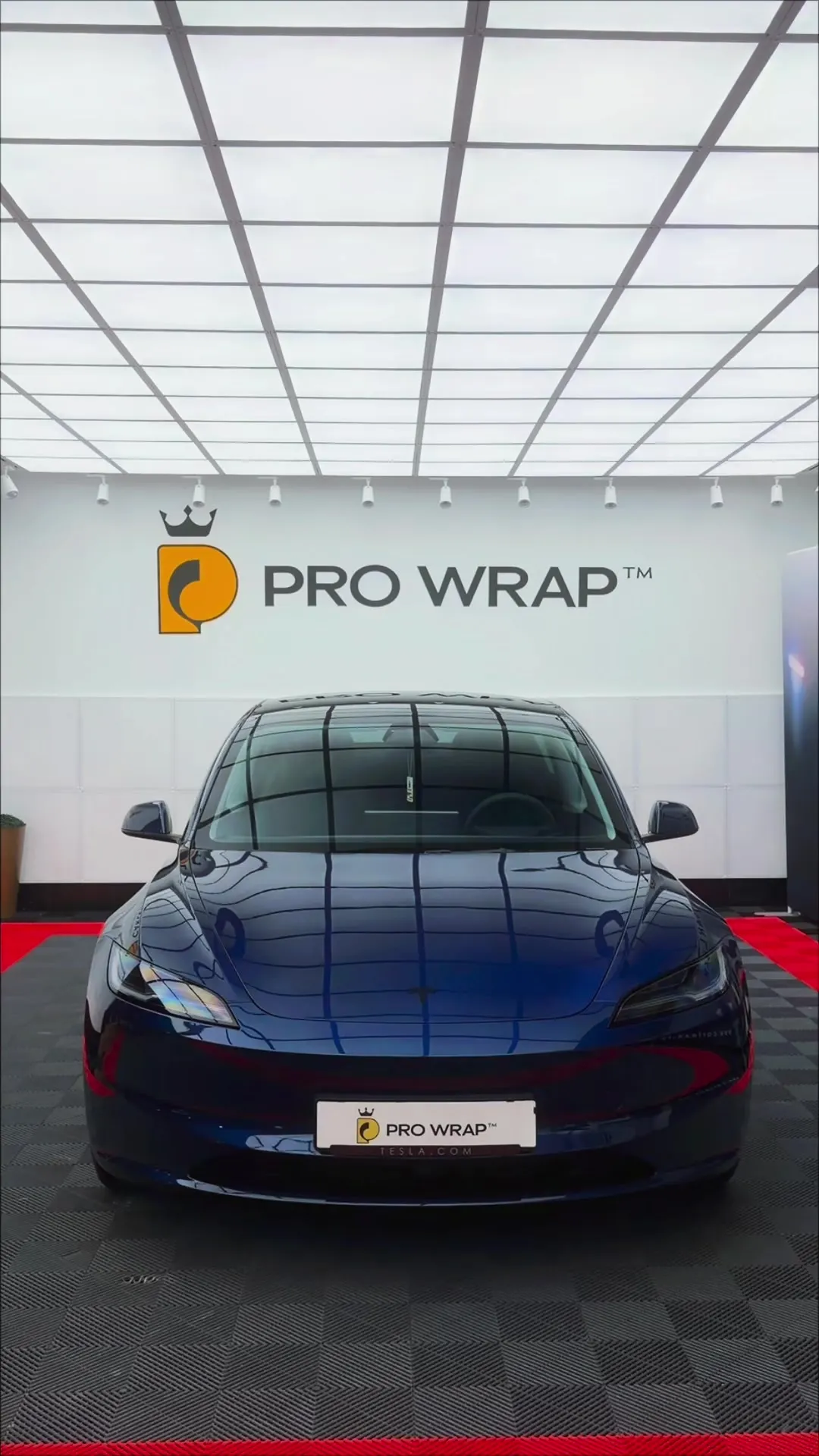 Tesla Model 3 — PPF transparent